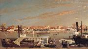 View of Sacramento,California,From Across the Sacramento River